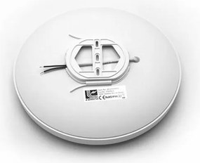 LED πλαφονιέρα PC στρογγυλή Φ270mm 18W 4000K ενδιάμεσο λευκό φως IP44
