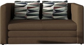 Καναπές - κρεβάτι Nora , 132x70x65cm , Καφέ - PL1735