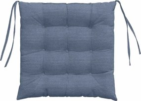 vidaXL Μαξιλάρια καθισμάτων 4 pcs Μπλε 40 x 40 x 6 cm