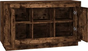 vidaXL Ντουλάπι Καπνιστή Δρυς 102x35x60 εκ. από Επεξεργασμένο Ξύλο