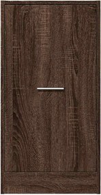 vidaXL Συρταριέρα Γενικής Χρήσης Καφέ Δρυς 40x41x77,5 εκ. Επεξ. Ξύλο
