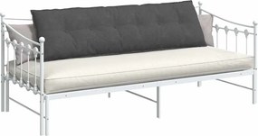 vidaXL Μαξιλάρι Πλάτης Σκούρο Γκρι 180 x 50 x 19 cm
