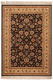 Χαλί Διαδρόμου (80x140) Βιοκαρπέτ Isfahan 3783B Black/ Cream