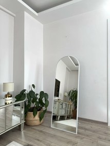 Stewehome Οβάλ Καθρέπτης Δαπέδου Μαύρο / 140x50 cm (140x50 cm)