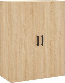 vidaXL Ντουλάπι Sonoma δρυς 69,5 x 34 x 180 εκ. από Επεξεργασμένο Ξύλο