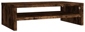 vidaXL Βάση Οθόνης Καπνιστή Δρυς 42x24x13 εκ. από Επεξεργασμένο Ξύλο