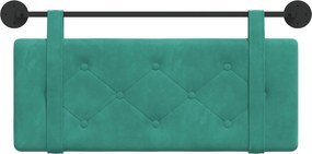 vidaXL Κρεμαστό Κεφαλάρι Τιρκουάζ Βελούδο