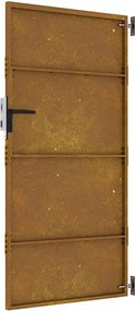 vidaXL Πόρτα Κήπου 85x200 εκ. από Ατσάλι Corten