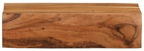 vidaXL Ράφια Τοίχου 2 τεμ. 30x17x8 εκ. από Μασίφ Ξύλο Ακακίας