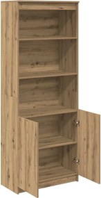 vidaXL Ντουλάπι Αρτισιανή Δρυς 70x35x180 εκ. από Επεξεργασμένο Ξύλο