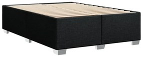 ΚΡΕΒΑΤΙ BOXSPRING ΜΕ ΣΤΡΩΜΑ ΜΑΥΡΟ 160X200 ΕΚ. ΥΦΑΣΜΑΤΙΝΟ 3288234