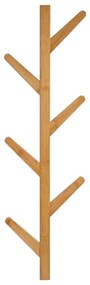 Κρεμάστρα Τοίχου 6 Θέσεων (84x26x6.8) Estia Bamboo Κάθετη 04-19709