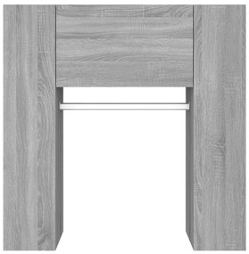 vidaXL Ντουλάπι Διαδρόμου Γκρι Sonoma 97,5 x 37 x 99 εκ. Επεξεργ. Ξύλο