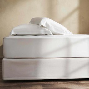 Σεντόνι King Size Με Λάστιχο (180x200+35) Gofis Home Sentia 305 Λευκό
