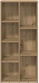 vidaXL Ντουλάπι βιβλίων Βελανιδιά τεχνίτη 50x25x104 cm