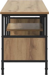 vidaXL Ντουλάπι TV 100 x 35 x 45 εκ. Artisan Oak