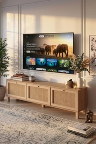 Έπιπλο Τηλεόρασης Δρυς CROBOR 180x32x45.6