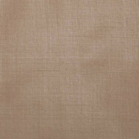 Voile κουρτίνες με ροδέλες 2 τεμάχια Ανοιχτό Καφέ - Καφέ