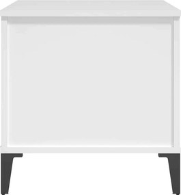 vidaXL Τραπεζάκι Σαλονιού Λευκό 60x44,5x45 εκ. από Επεξεργασμένο Ξύλο