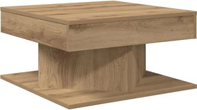 vidaXL Τραπεζάκι Σαλονιού τεχνίτης Δρυς 55x55x30 εκ Επεξεργασμένο Ξύλο