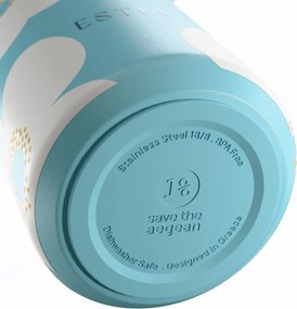Ποτήρι Θερμός 500ml Estia Save The Aegean Pulse Blue Daisy 01-42646
