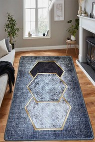 Χαλί Yellowstone 959CHL1941 Blue-Gold Conceptum Hypnose 80X100cm