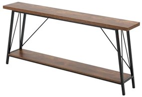 VEVOR Narrow Console Sofa Table Couch Table 2-Tier for Entryway &amp; Living Room