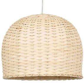 Φωτιστικό Οροφής Bermuda 01708 Φ31x22cm 1xE27 Beige GloboStar