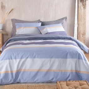 Παπλωματοθήκη Μονή (Σετ 160x250) Rythmos Diva Boost Blue