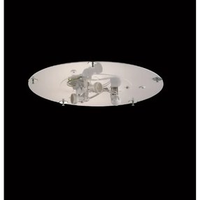 Frame-Βάση 3xE14 Φ40 για Πλαφονιέρα Φωτιστικό Οροφής Fischer Honsel-16723-Λευκό 16723