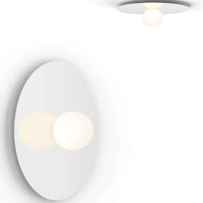 Φωτιστικό Τοίχου - Οροφής Bola Disc 18/5 10619 15,7x45,7cm Dim Led 390lm 6W White Pablo Designs