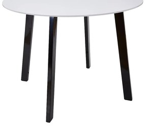 Τραπέζι Riverton 488, Μαύρο, 76cm, Ινοσανίδες μέσης πυκνότητας, Μέταλλο | Epipla1.gr
