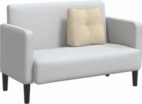 vidaXL Μαξιλάρι Πλάτης Κρεμ 45 x 24 x 50 εκ ύφασμα