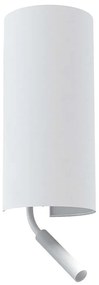 Φωτιστικό Τοίχου - Απλίκα Velero 7983 1xE27 max 40W & 1xG9 max 10W White Nowodvorski Metal, Fabric