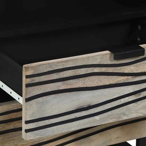 vidaXL Κομοδίνο Λευκό 50 x 33 x 62 εκ. Επεξεργασμένο Ξύλο