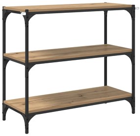 vidaXL Βιβλιοθήκη Artisan Oak 80 x 33 x 70,5 εκ.