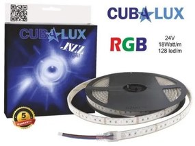 Ταινία LED 18W/m RGB 5M 120LED/M 24V JAZZ IP68 131045 Cubalux 131045