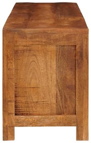 vidaXL Ντουλάπι TV Καφέ 110 x 30 x 40 cm Μασίφ ξύλο μάνγκο