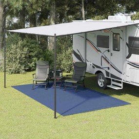 vidaXL Χαλκάκι Σκηνής Μπλε 200 x 200 cm Πολυεστέρας