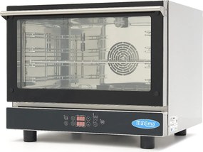 Φούρνος Ατμού Combi - Χωράει 4 Δίσκους (1/1 GN / 60 x 40cm) - Ψηφιακή Οθόνη - 400V
