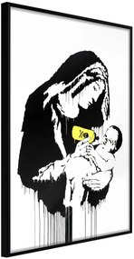 Αφίσα - Banksy: Toxic Mary - 20x30 - Μαύρο - Χωρίς πασπαρτού