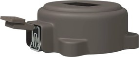 vidaXL Βάση ομπρέλας Ασημί 23 x 14 x 6 εκ.