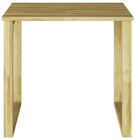 vidaXL Τραπέζι Χαλάρωσης 50.5x50.5x46 εκ. Κατεργασμένο Πεύκο