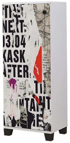 Παπουτσοθήκη Filinta 869VEL6502 50x38x127cm Multi Πλαστικό,Μοριοσανίδα