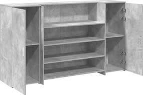 vidaXL Γραφείο υποδοχής 180x50x103,5εκ. Επεξεργασμένο Ξύλο