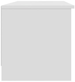 vidaXL Έπιπλο Τηλεόρασης Λευκό 102x35,5x36,5 εκ. Επεξεργασμένο Ξύλο