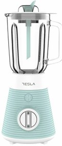 Tesla BL510BWS Μπλέντερ για Smoothies με Γυάλινη Κανάτα 1.5lt 500W Τιρκουάζ