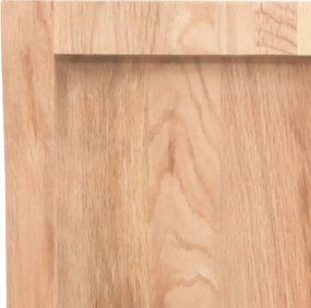 vidaXL Πάγκος Μπάνιου Αν. Καφέ 80x30x(2-6) εκ. Επεξεργ. Μασίφ Ξύλο