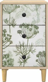 vidaXL Κομοδίνο GOTHA 2 τμχ. Sonoma Δρυς 36 x 33 x 60 εκ