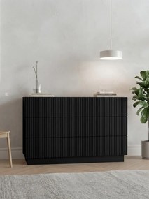 Συρταριέρα Liverti 6s-Μαύρο